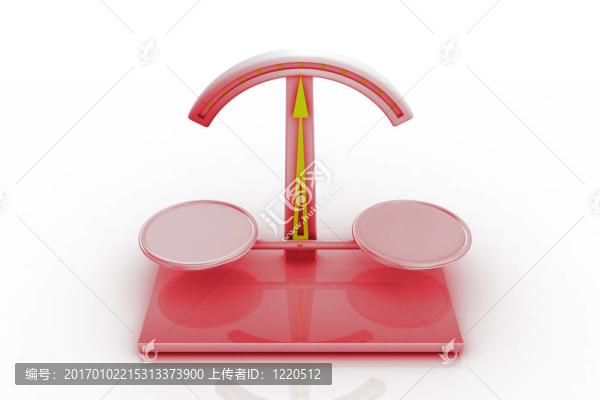 白色背景的現(xiàn)代尺度。