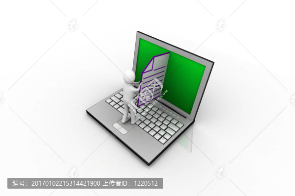 筆記本電腦與人；溝通