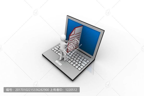 筆記本電腦與人；溝通