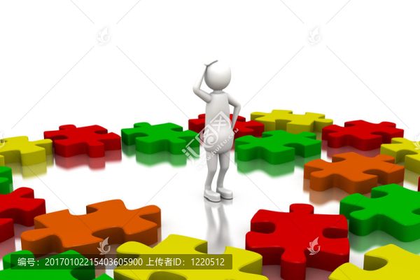 男人在困惑