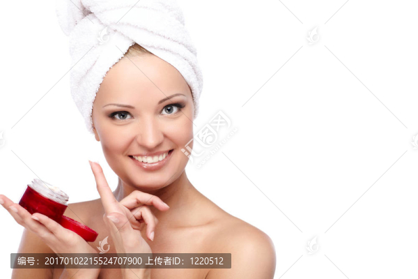 淋浴后