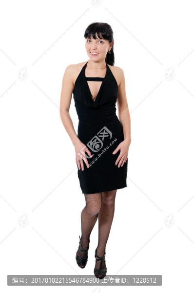 黑衣美女
