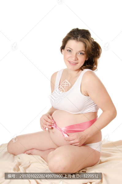 懷孕的女人
