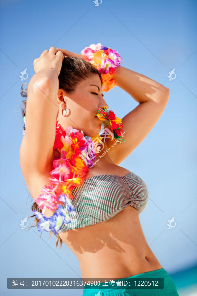 夏威夷的女人