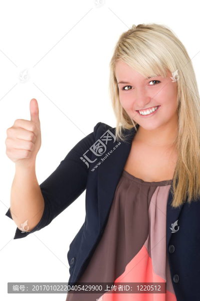 漂亮的女孩贏了