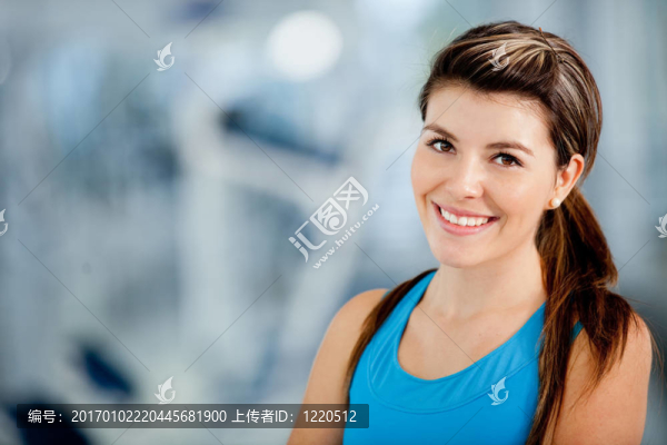 健身房里的女人