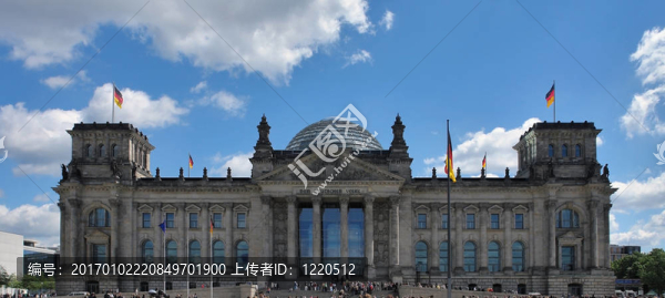 Reichstag在柏林