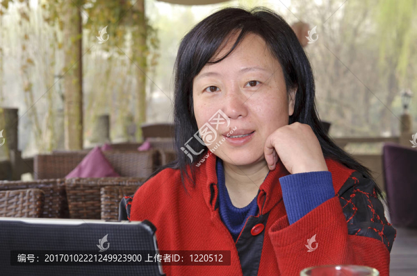 美麗的女商人