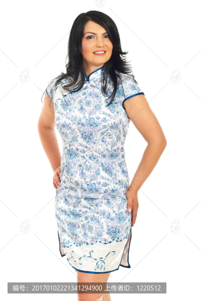 中國傳統(tǒng)服飾中的白人婦女