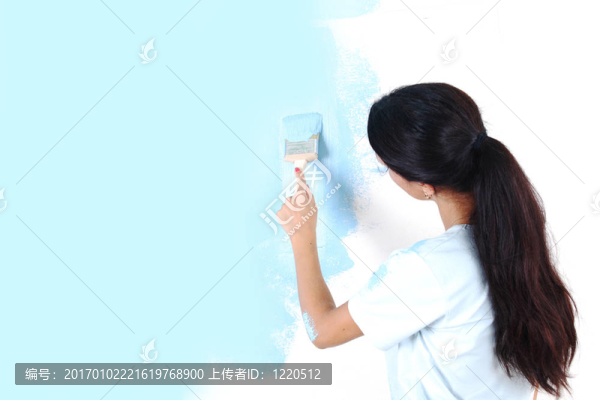 墻上的女人
