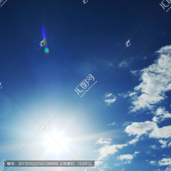 藍(lán)色的天空