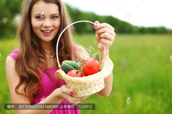 把蔬菜