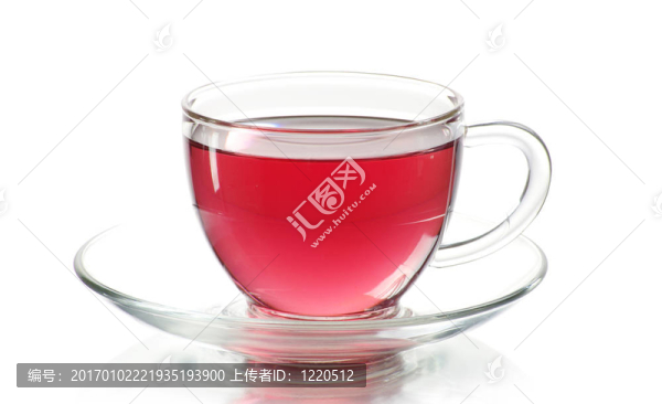 在一杯茶