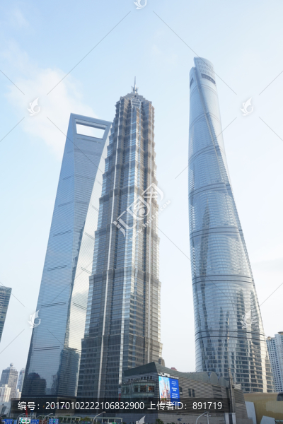 陸家嘴建筑群,摩天大樓