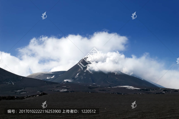 埃特納火山山；西西里島；意大利