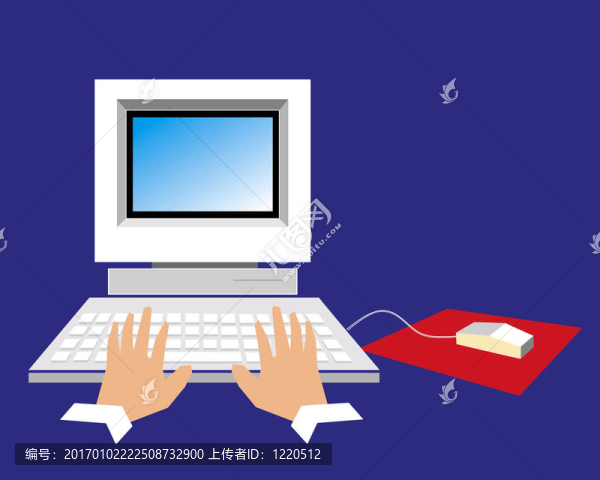 手控電腦鍵盤