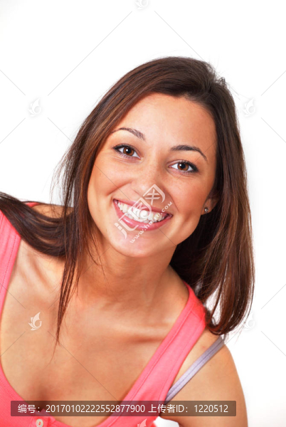 微笑的女孩