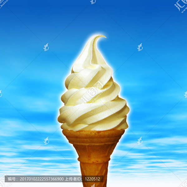 冰淇淋和藍(lán)天