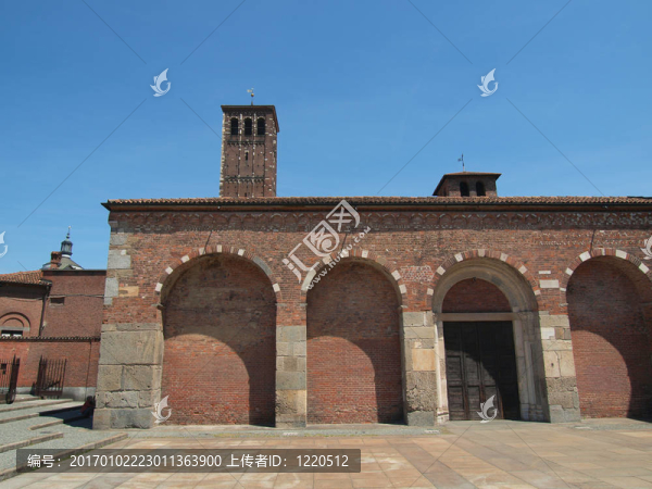 Sant,Ambrogio教堂；米蘭