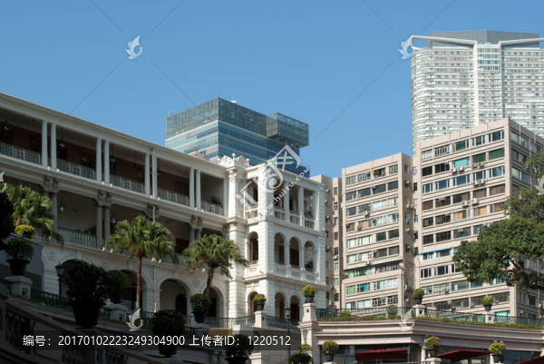 美麗的香港城市景觀