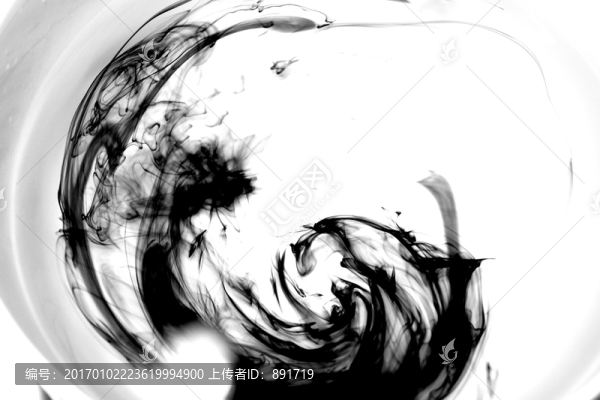 水墨元素水墨背景,水墨抽象線條