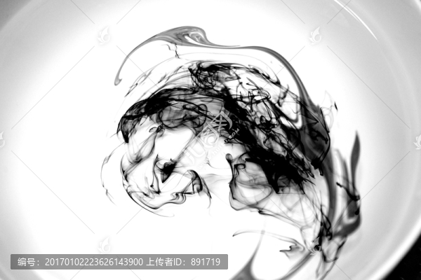 水墨元素水墨背景,水墨抽象線條