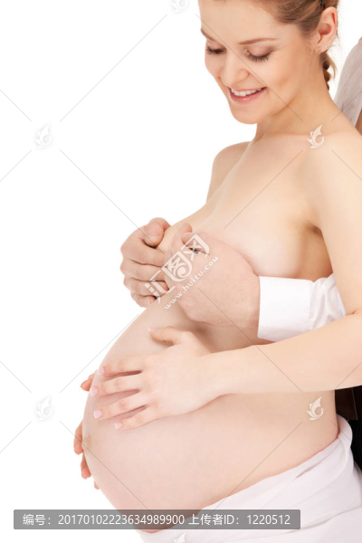 懷孕的女人