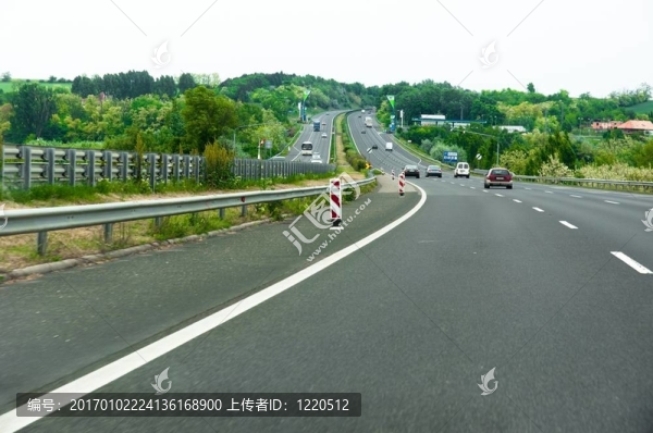 汽車和樹導(dǎo)航公路