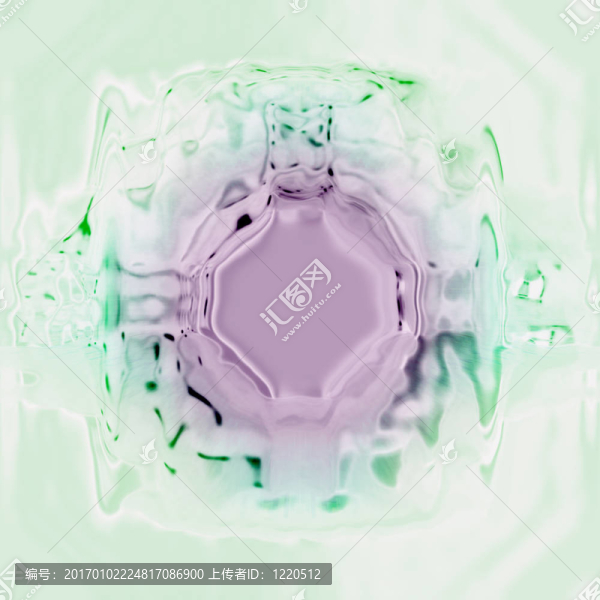 抽象玻璃物體