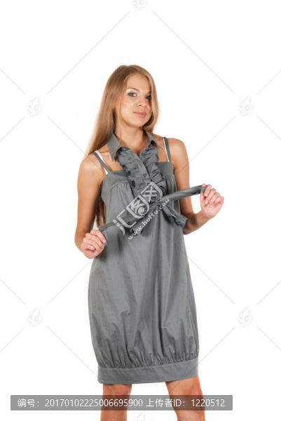 美麗的金發(fā)女人