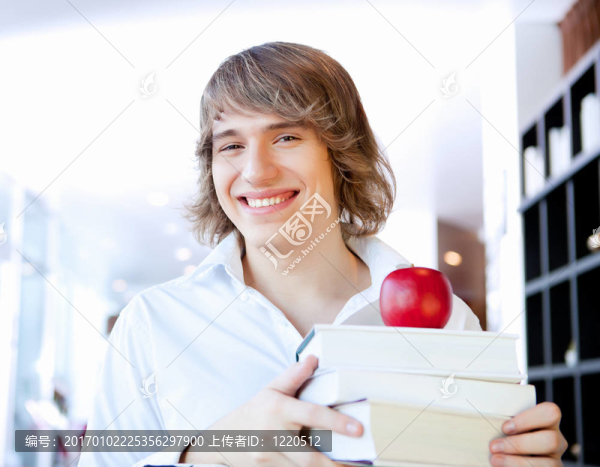 一個年輕英俊男子的肖像