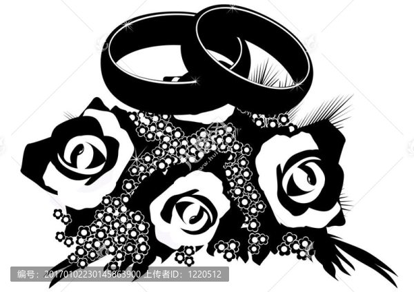 結(jié)婚戒指花束