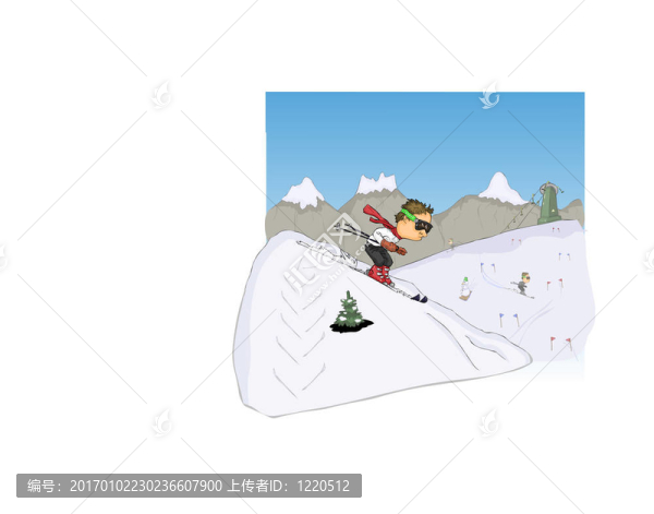 mountainskier