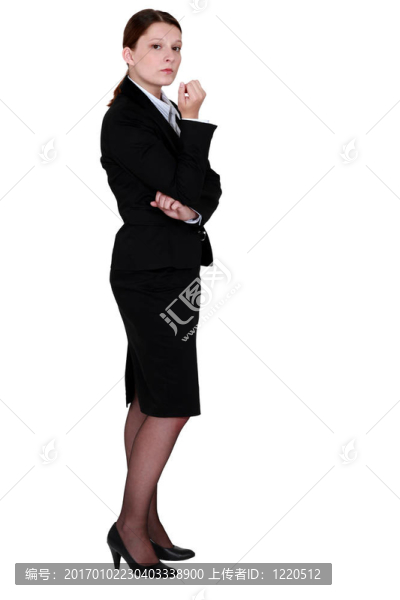 一個不友好的女商人
