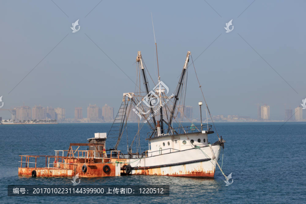 多哈老漁船；卡塔爾