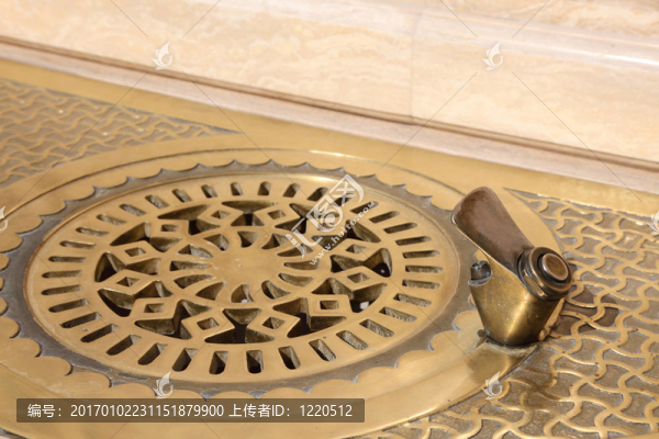 多哈卡塔爾國家大清真寺的水龍頭