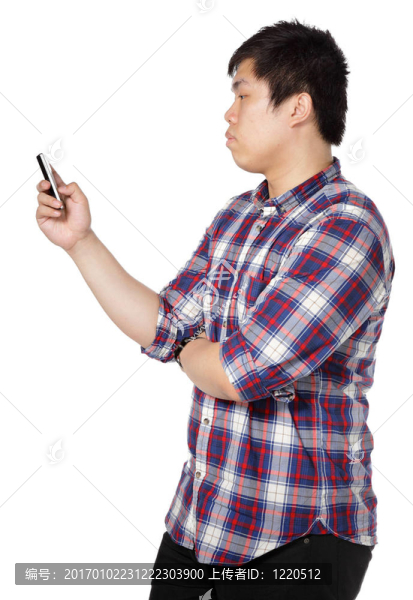 手機(jī)上的男人留言