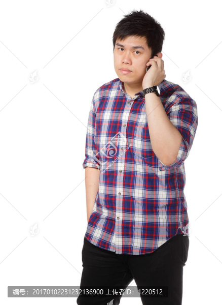 男子通電話