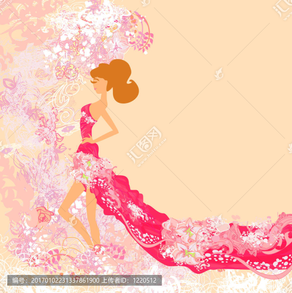 摘要：美麗的女人