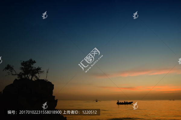 日落
