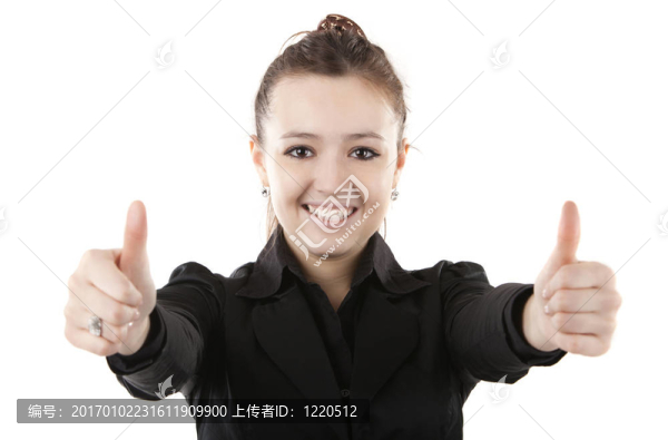 一個(gè)女孩的形象