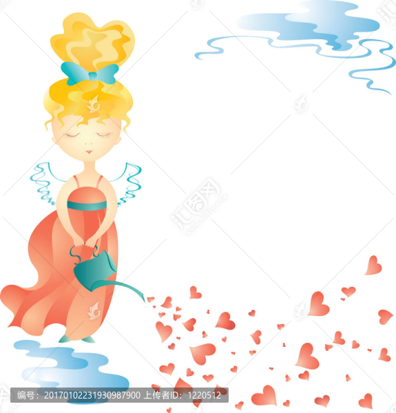 愛情仙子與水可以