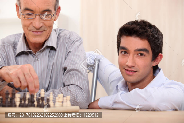 父子下棋