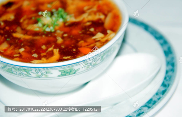 熱的湯