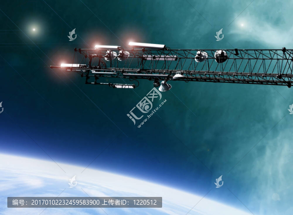 空間站通信天線