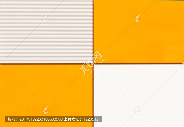 橙色和白色墻壁背景紋理