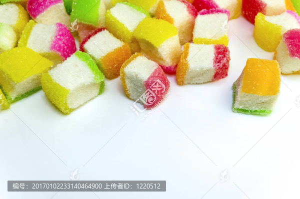 五顏六色的糖果