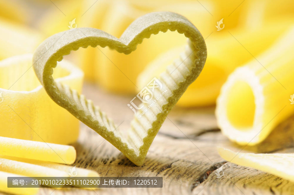 生心形面食