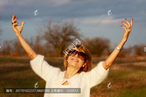美麗的女人