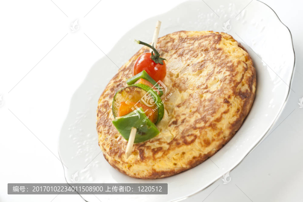 烤蔬菜串煎蛋